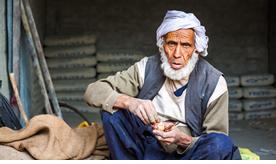 Older man in Pakistan